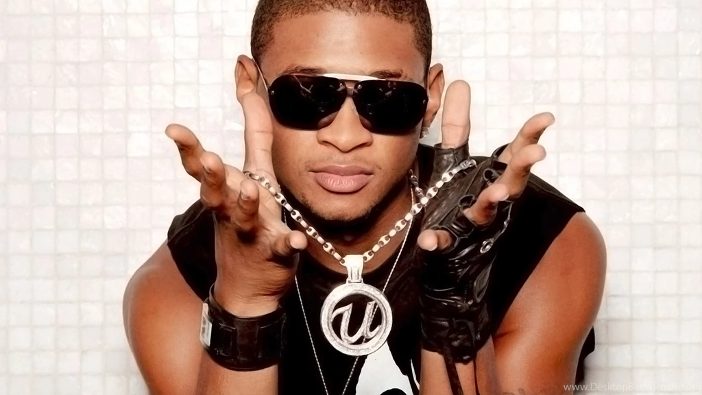 Download Wallpapers 3840x2160 Usher, Singer, Pendants, Look, Smile ...