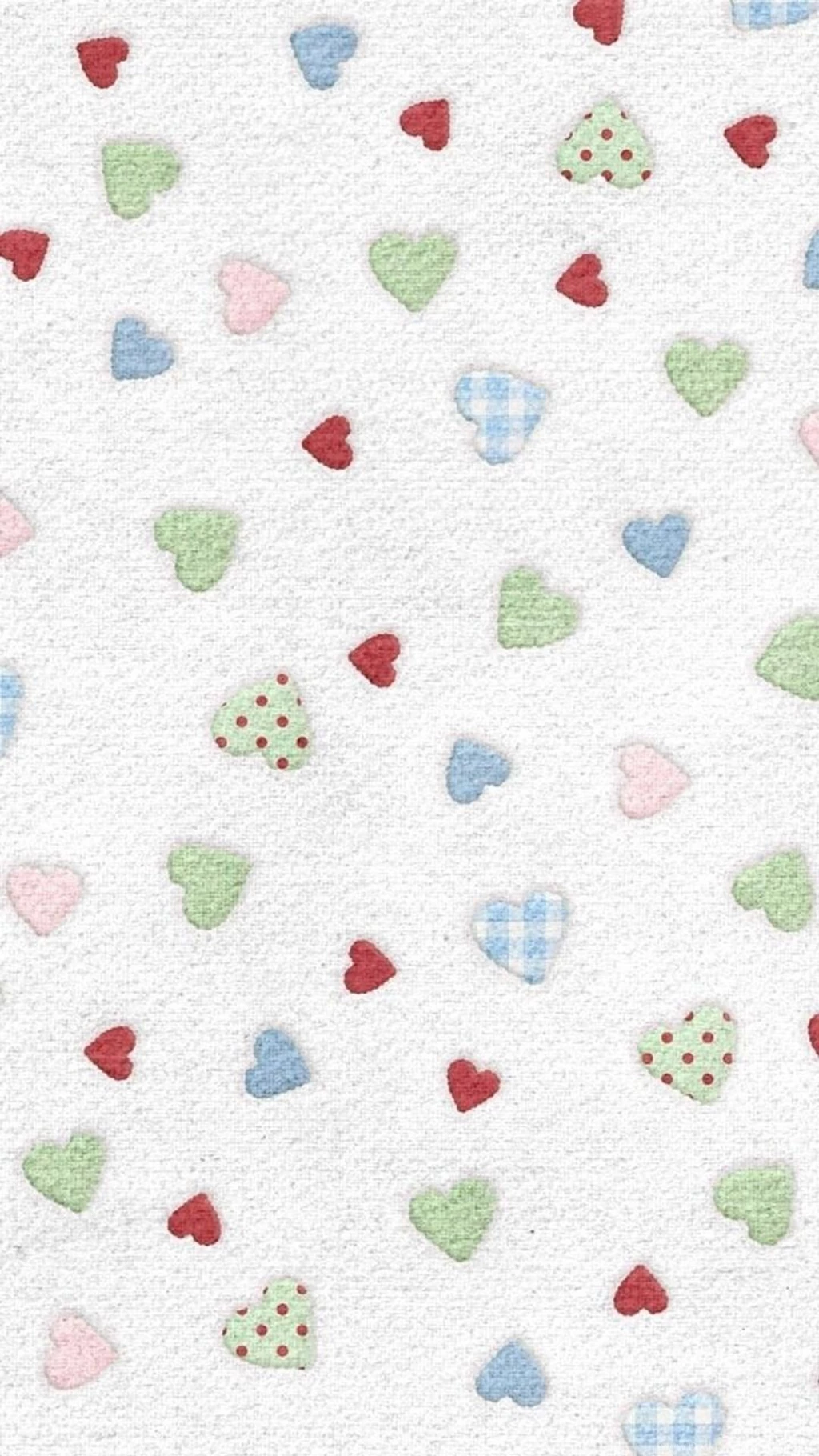 Wallpapers Heart Pattern Cute Love Free Android 1080x1920 ...