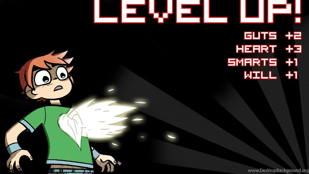 SCOTT PILGRIM VS THE WALLPAPER (