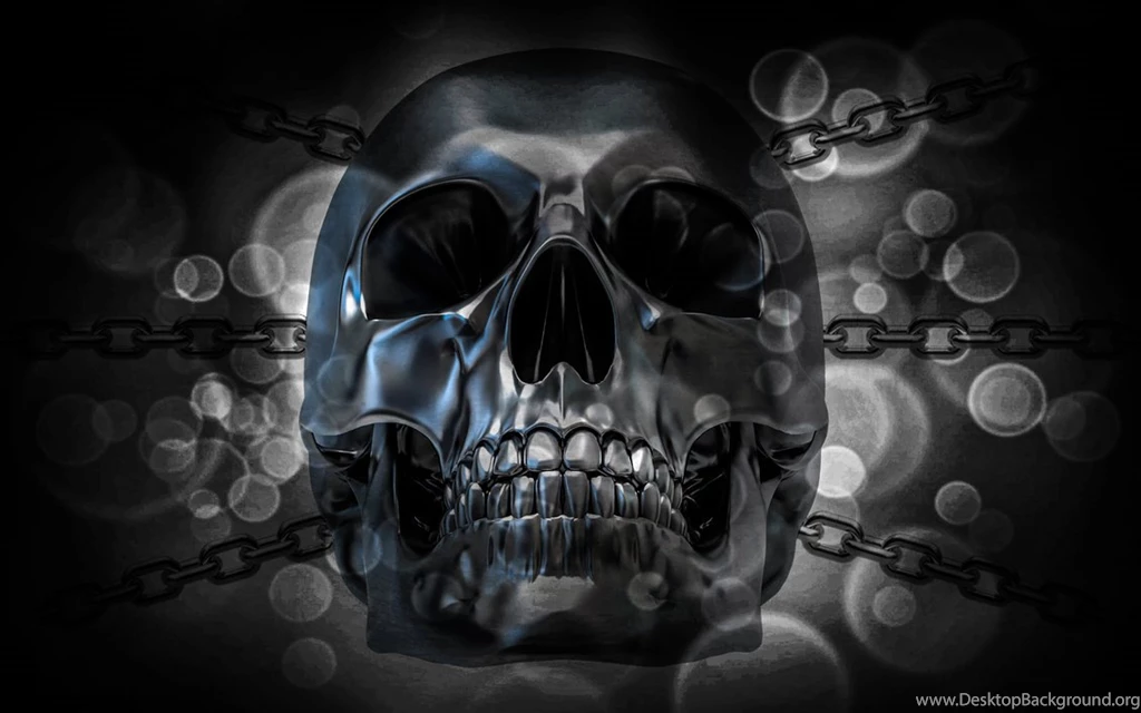 Wallpapers Metallic Skull By TheDamDamBW12 On DeviantArt
