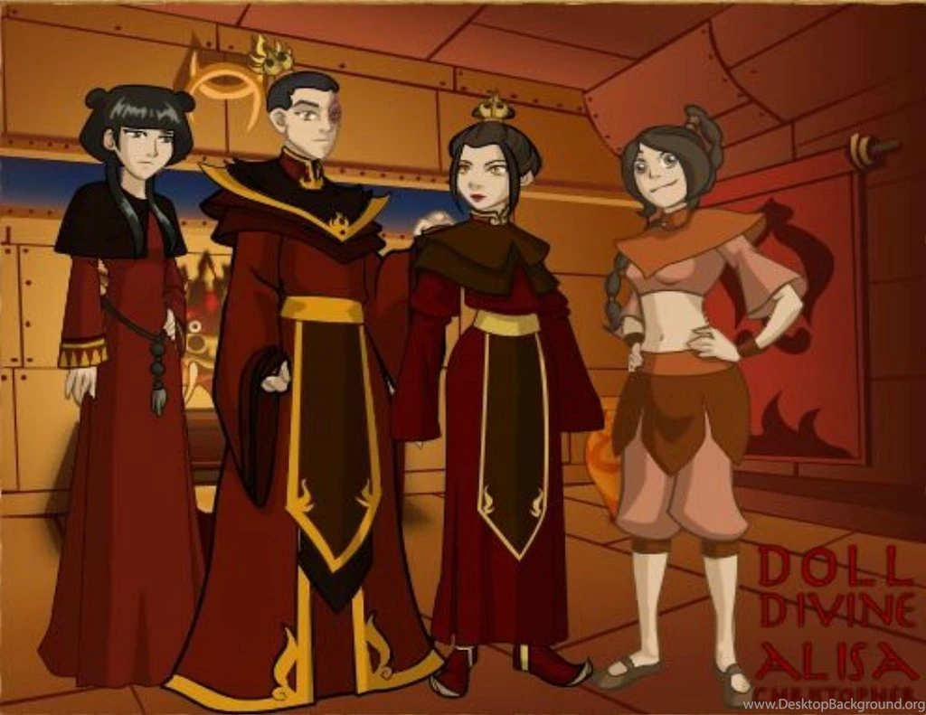 Fire Nation Royalty And Allies By KendraKickz0220 On DeviantArt