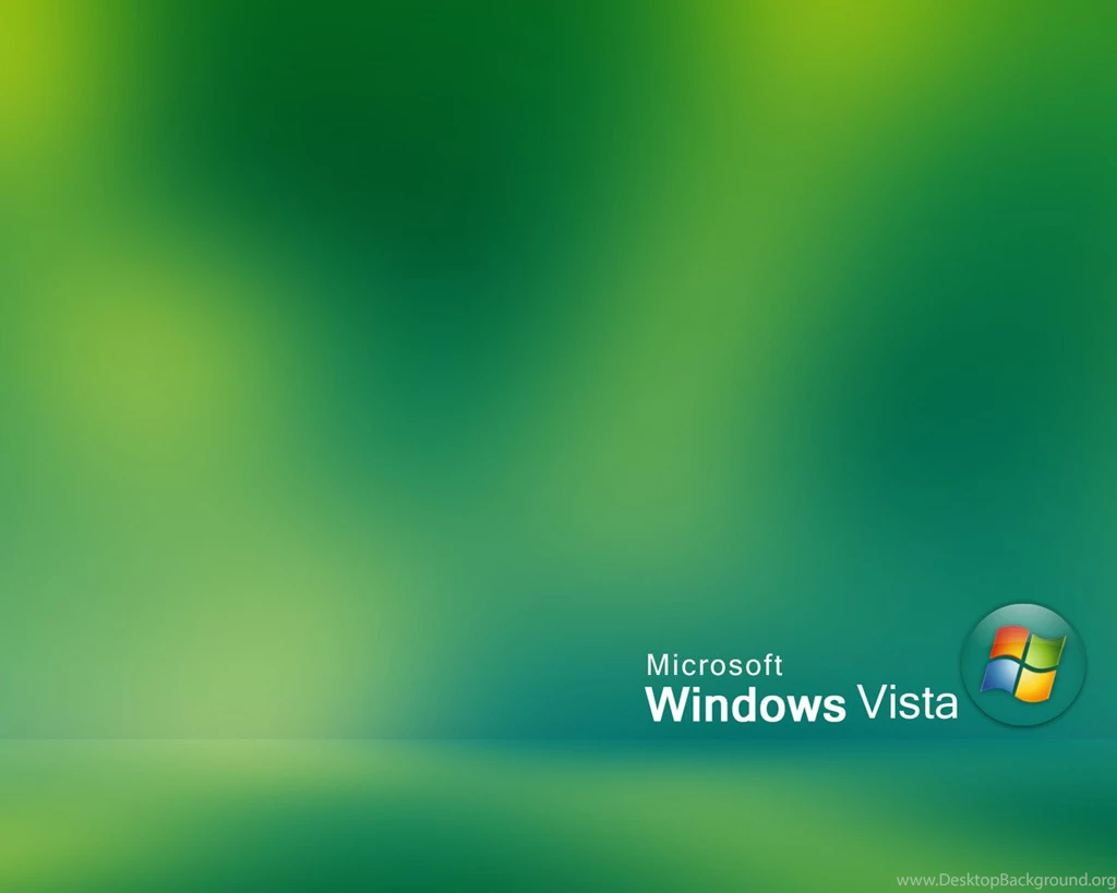 Widescreen Green Windows Vista Wallpapers • Geekpedia