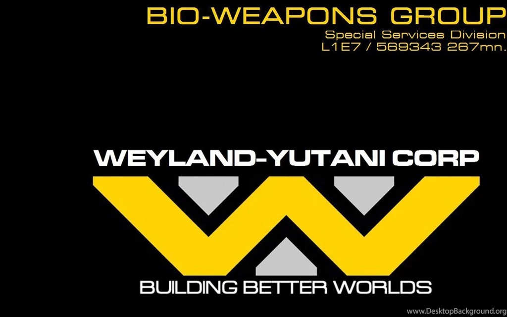 Weyland Yutani Business Card In MicrogammaDBoldExt By Eaglespear ...