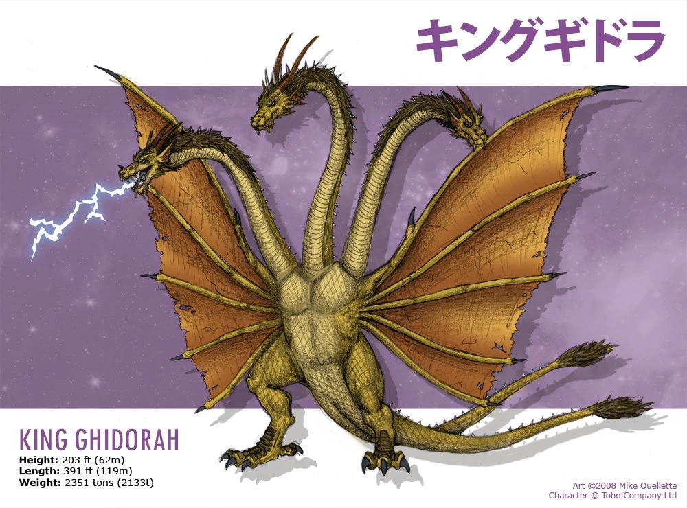 King Ghidorah By CyRaptor On DeviantArt