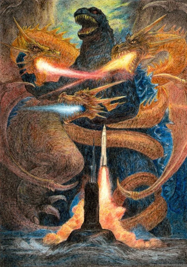 Why? Godzilla X King Ghidorah By GhidorahBlaze On DeviantArt