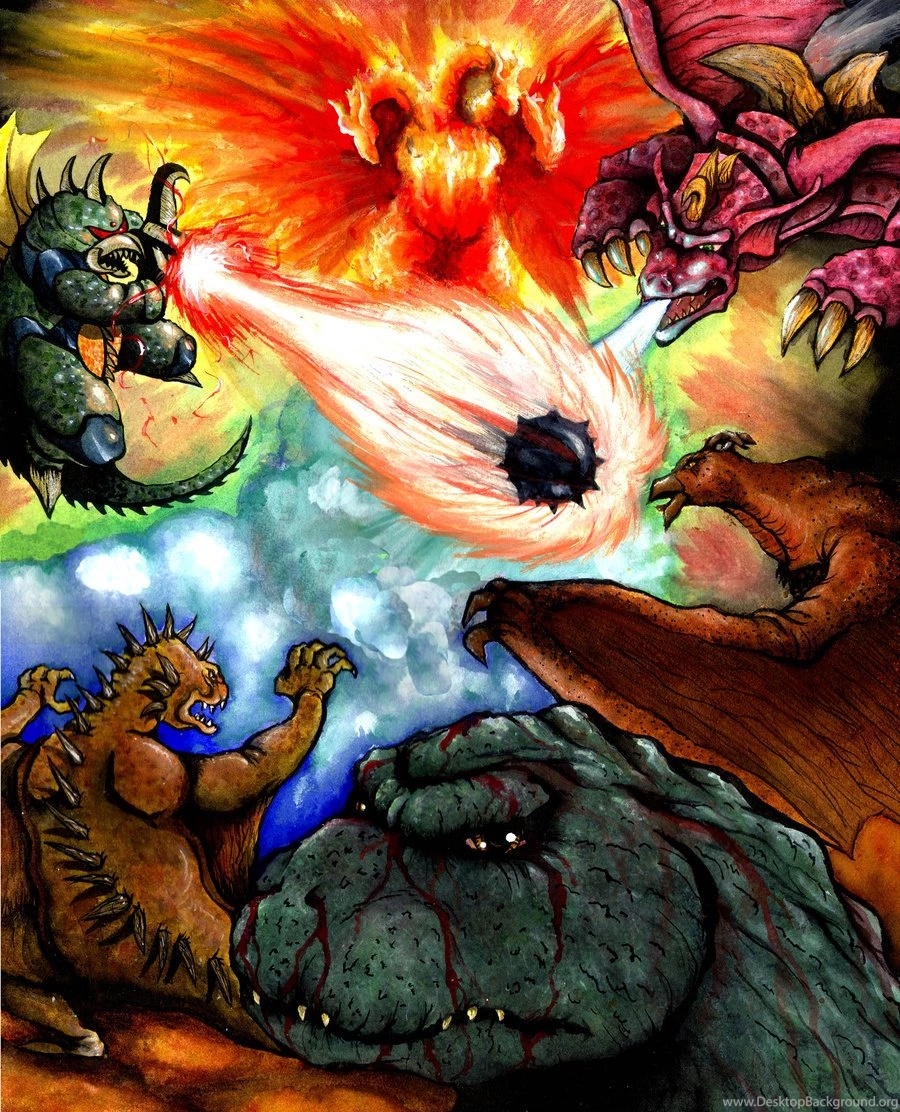 The Return Of King Ghidorah By Dreblin On DeviantArt