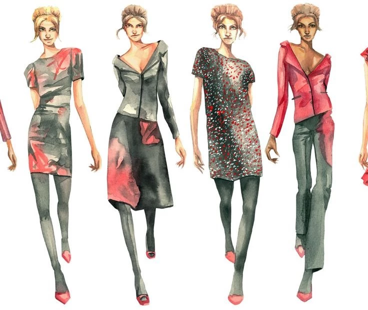 Fashion Design Sketches Поиск в Google