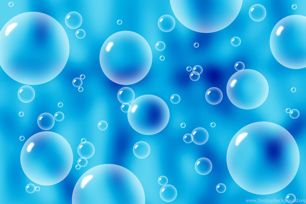 Bubbles On Blue Backgrounds Free Stock Photo Public Domain Pictures