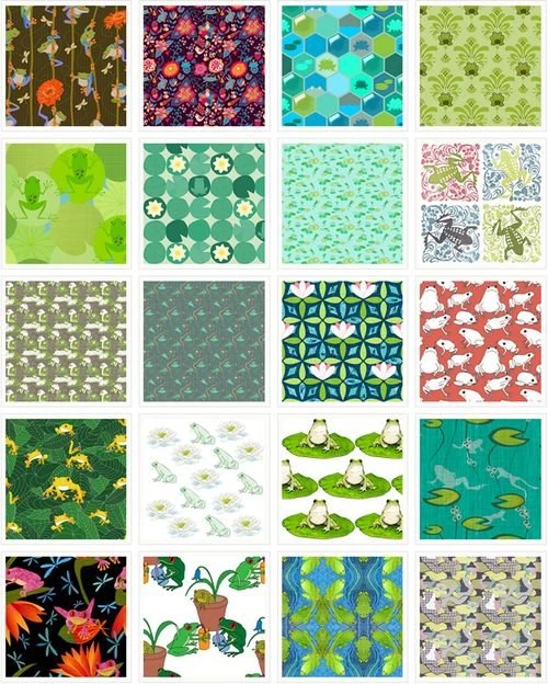Froggy Went A'Voting For His Favorite Fabrics Spoonflower Blog ...