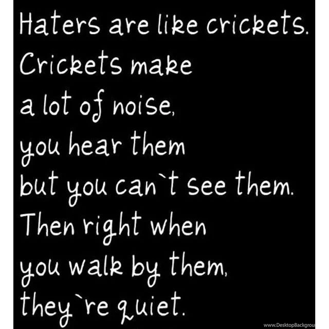 Haters Pictures, Photos, Images, And Pics For Facebook, Tumblr ...
