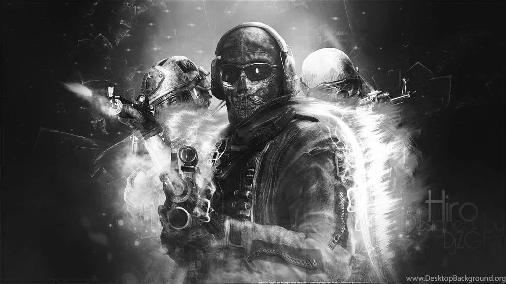 DjZGFX Graphics: Modern Warfare 2: Ghost Wallpapers HD
