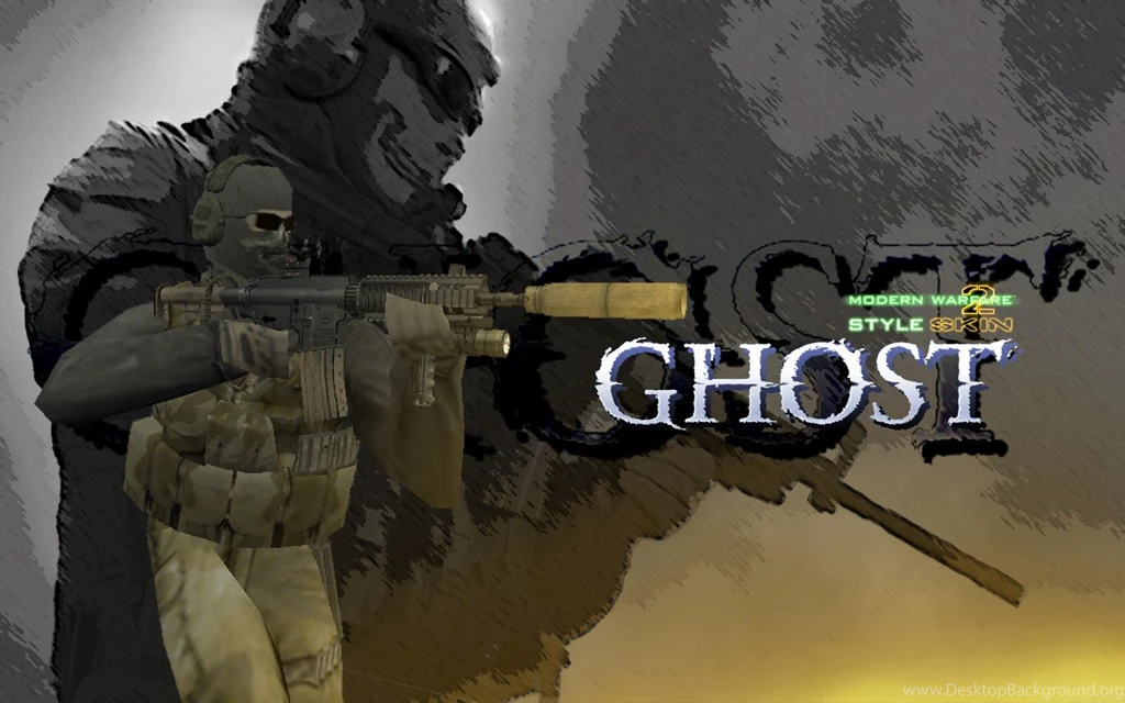 Ghost (MW2 Style Skin) (Counter Strike 1.6 > Skins > GIGN ...
