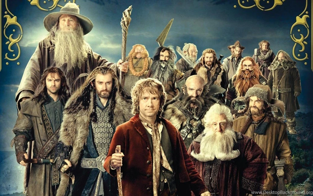 SuperHD.pics: Bilbo Baggins Gandalf The Hobbit Dwarfs Desktop ...