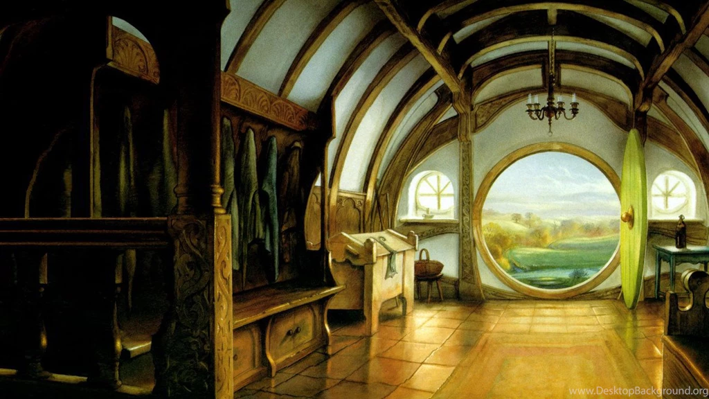 The Lord Of Rings Bagend Artwork Bilbo Baggins