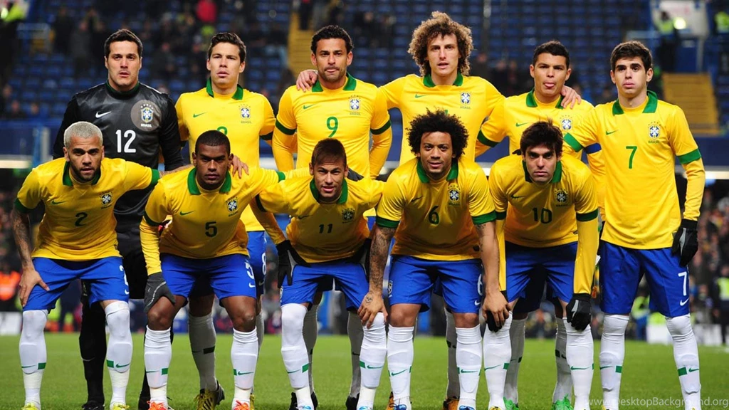 Brazil Squad Team World Cup 2014 Hd Wallpapers