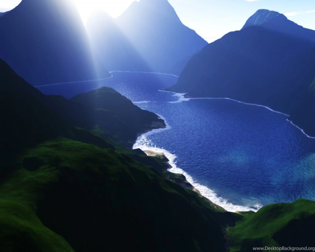 1024x768 Lush Lagoon Desktop PC And Mac Wallpapers