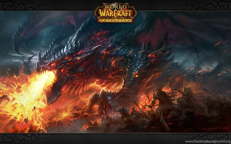 Video Games Wings Deathwing Fan Art World Of Warcraft Cataclysm ...