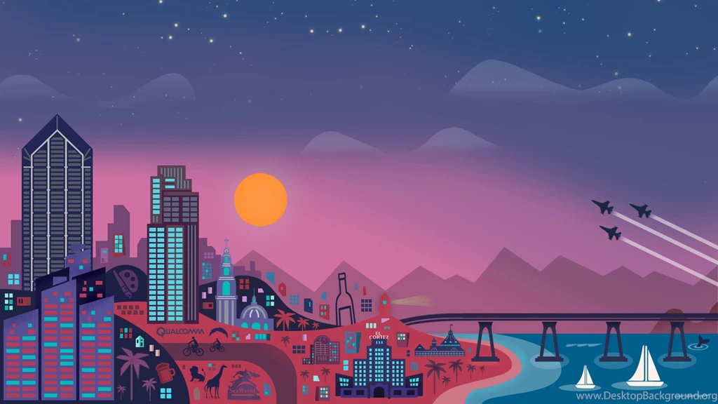Awesome Google Now Inspired Wallpapers Of San Diego By +Alex ...