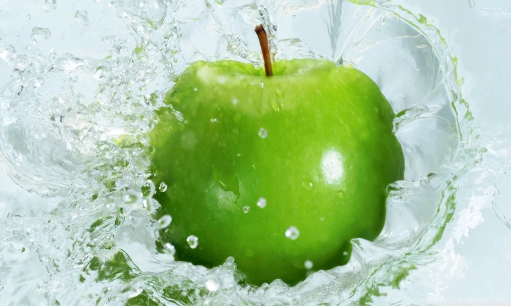 Fresh Green Apple HD Desktop Wallpapers : Widescreen : High ...