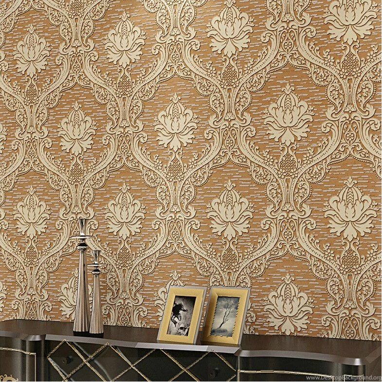 Aliexpress.com : Buy 3D Luxury Embossed Wallpapers 4 Colors Europe ...