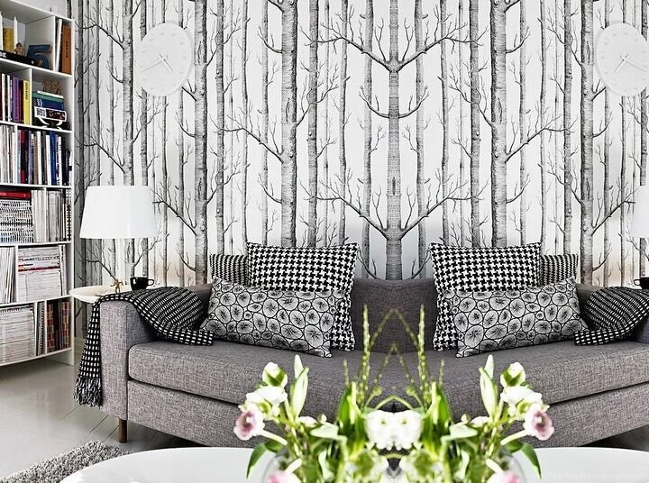 Aliexpress.com : Buy Top Designer Vintage Style Birch Tree Pattern ...