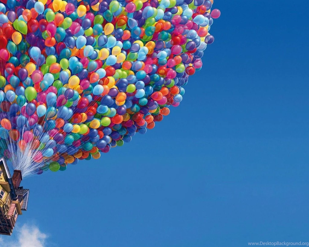 House With Balloons Up Pixar Cartoons Up HD Wallpapers, Desktop ...