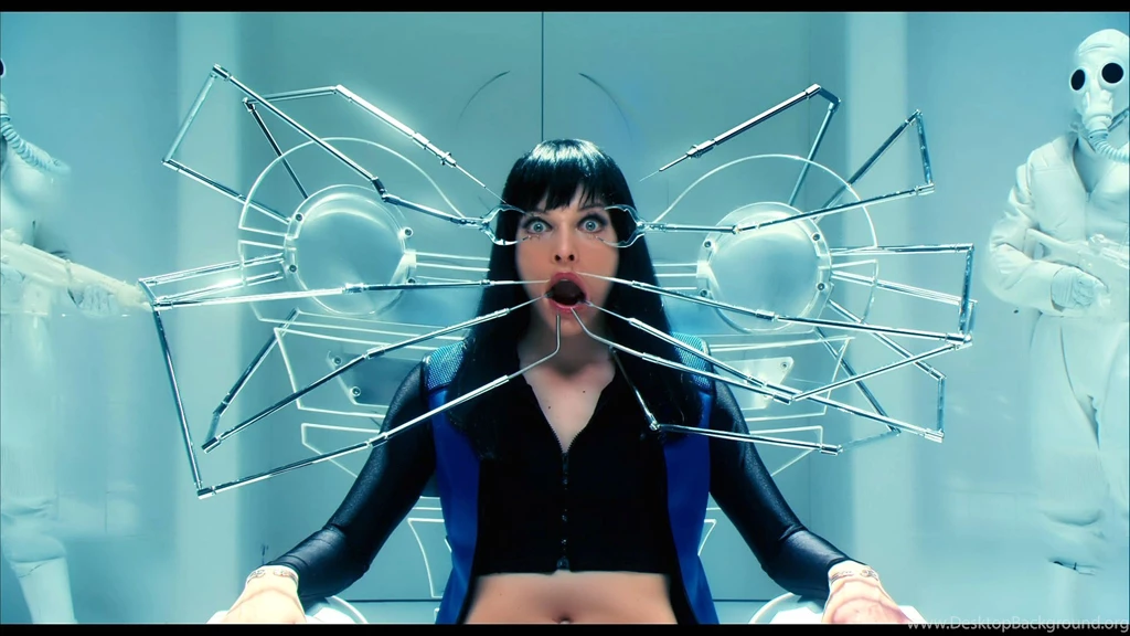 ULTRAVIOLET Action Sci fi Fighting Futuristic Superhero Milla ...