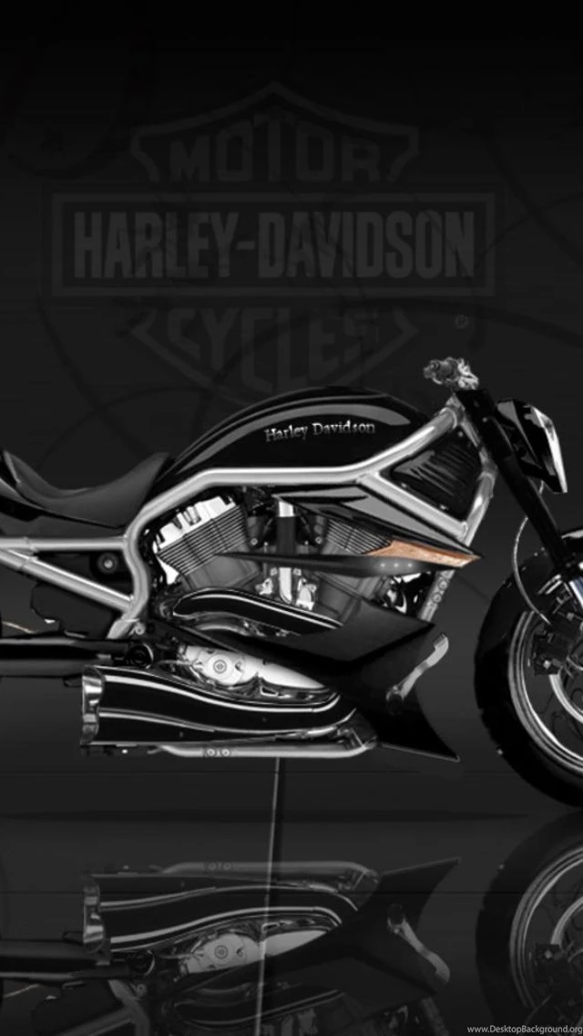 Harley Davidson Bike iPhone 5 Wallpapers (640x1136)