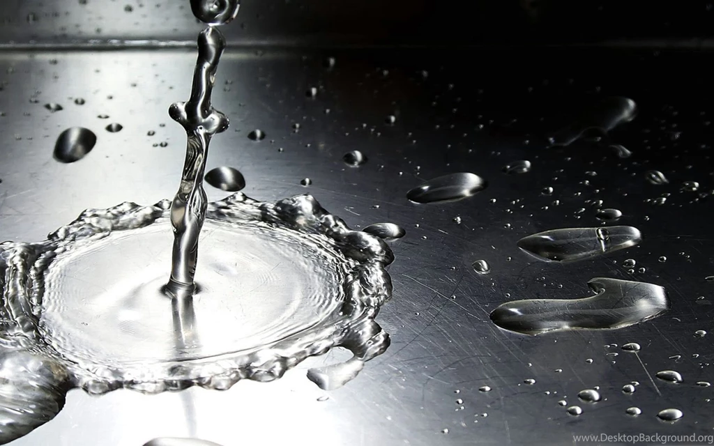 3D Water Drop Effect Digital Art Wallpapers