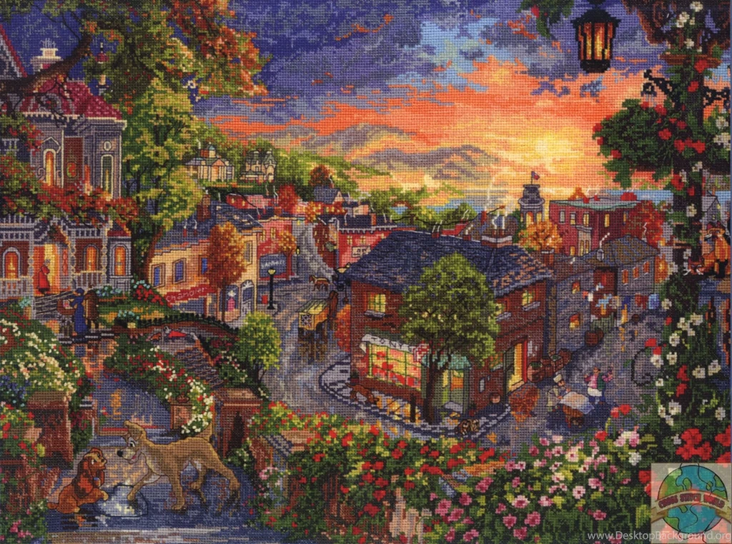 Thomas Kinkade Disney Wallpapers Wallpapers Cave
