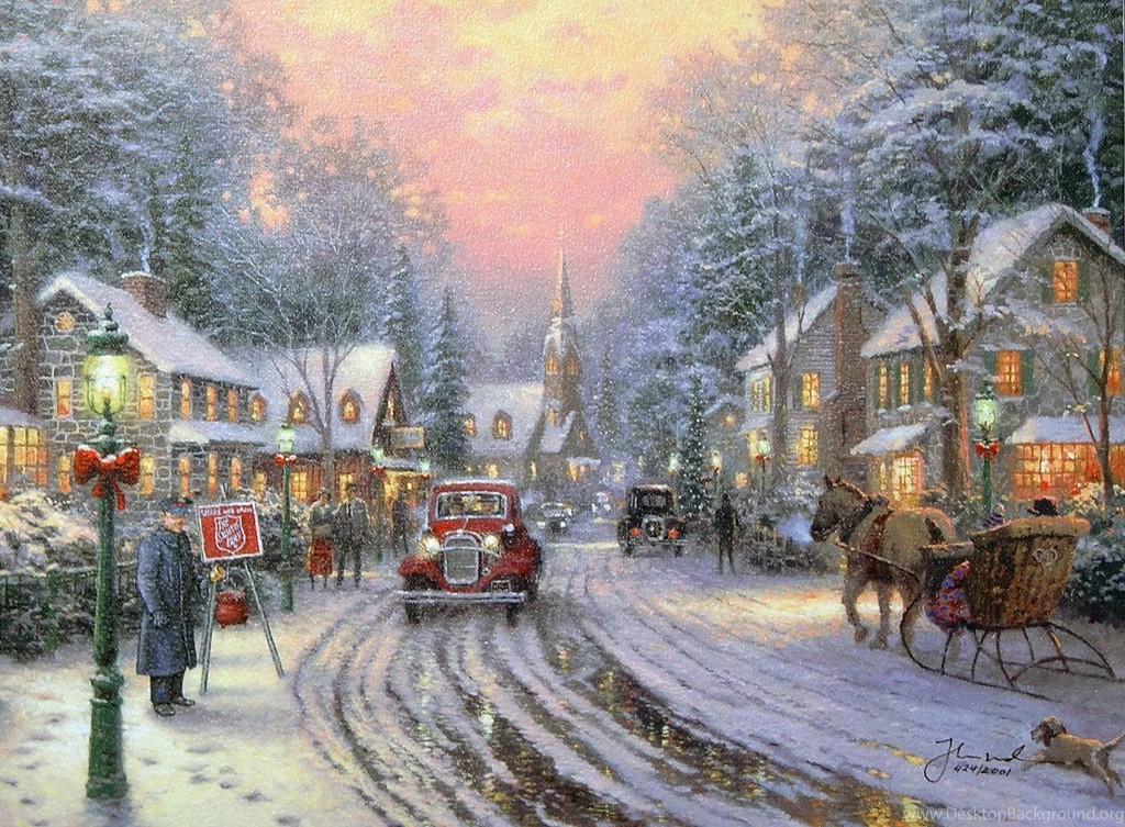 Free Thomas Kinkade Wallpapers Wallpapers Cave