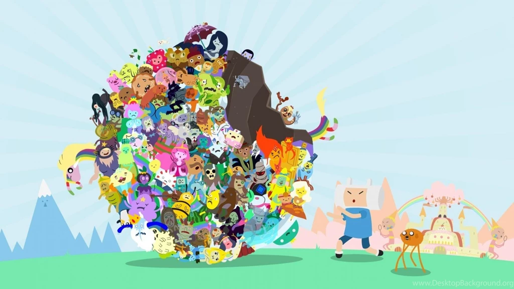 Parody Adventure Time Katamari Damacy Wallpapers