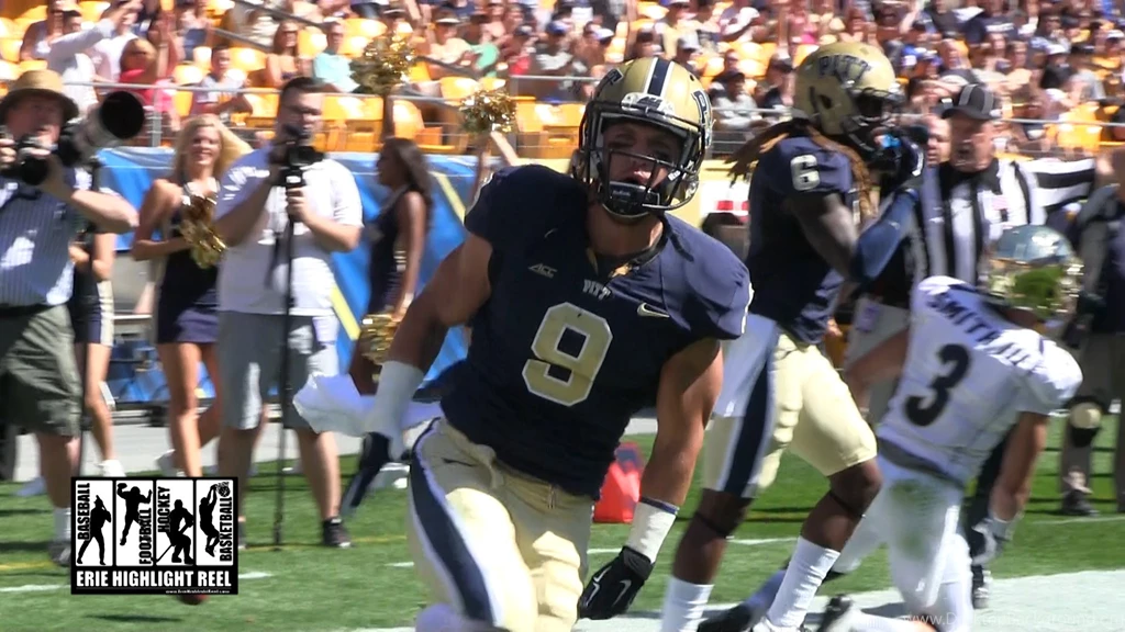 Pittsburgh Panthers Akron Zips 2014 Ray Vinopal Interception STILL ...