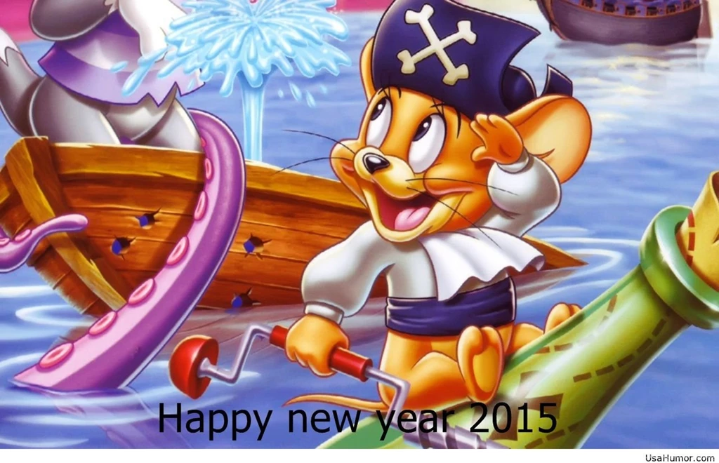 25 Creative Animals New Year Wallpapers For 2015