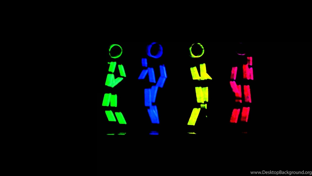Glow Stick Figure Dance YouTube