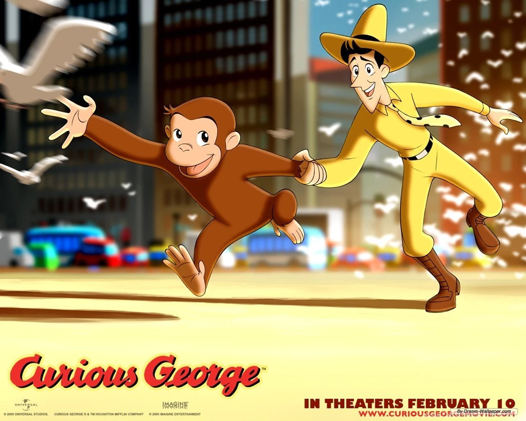 Free Wallpapers Free Cartoon Wallpapers Curious George Wallpapers ...
