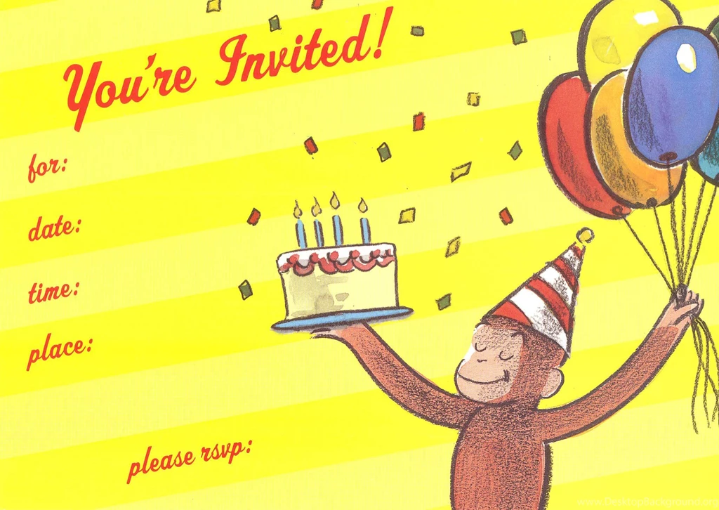 CURIOUS GEORGE Birthday T Wallpapers