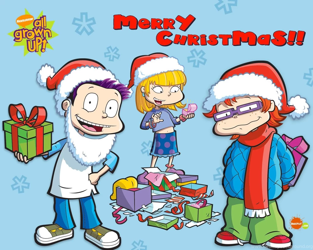 Nickelodeon Christmas Wallpapers : Christmas Cartoons