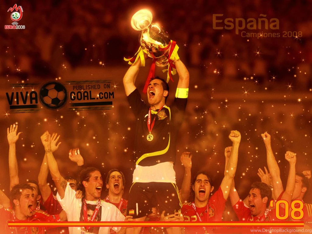 Iker Casillas Winning Euro 2008 Spain Download Free Images
