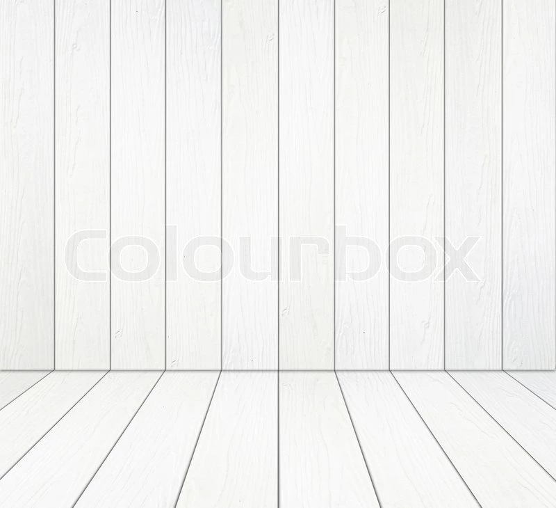 Room Interior With White Wood Wall And Wood Floor Backgrounds ...