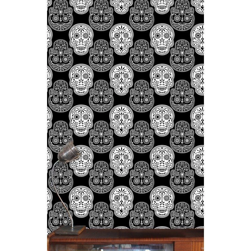 Mexican Skulls Wallpapers Design Kist