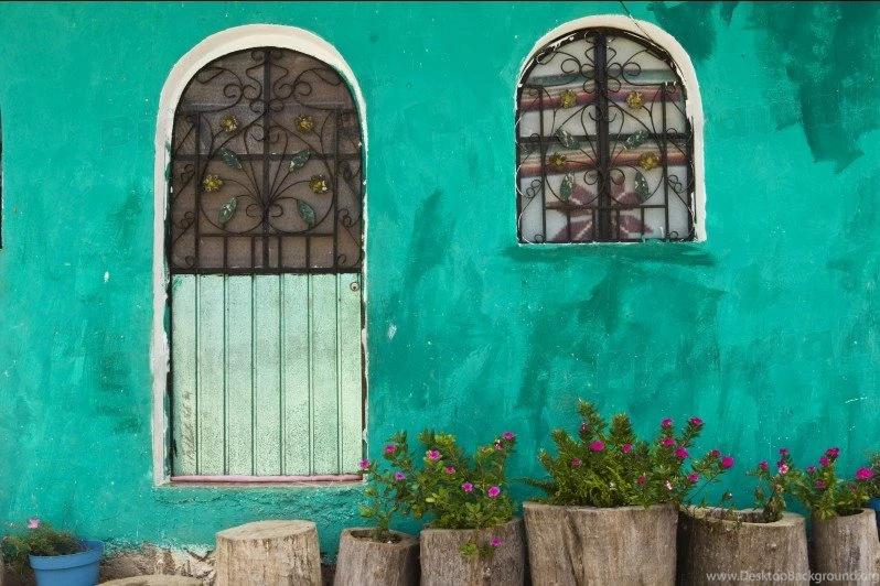 Design Your Own Custom Removable Wallpaper. Image: Mexican House ...