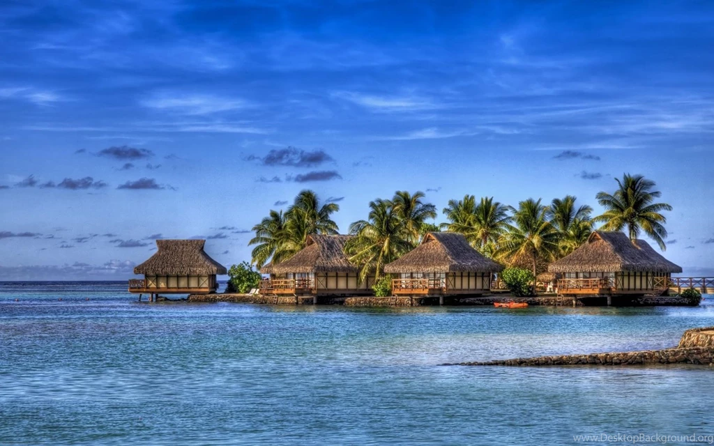 1680x1050 Maldives Resorts Wallpapers