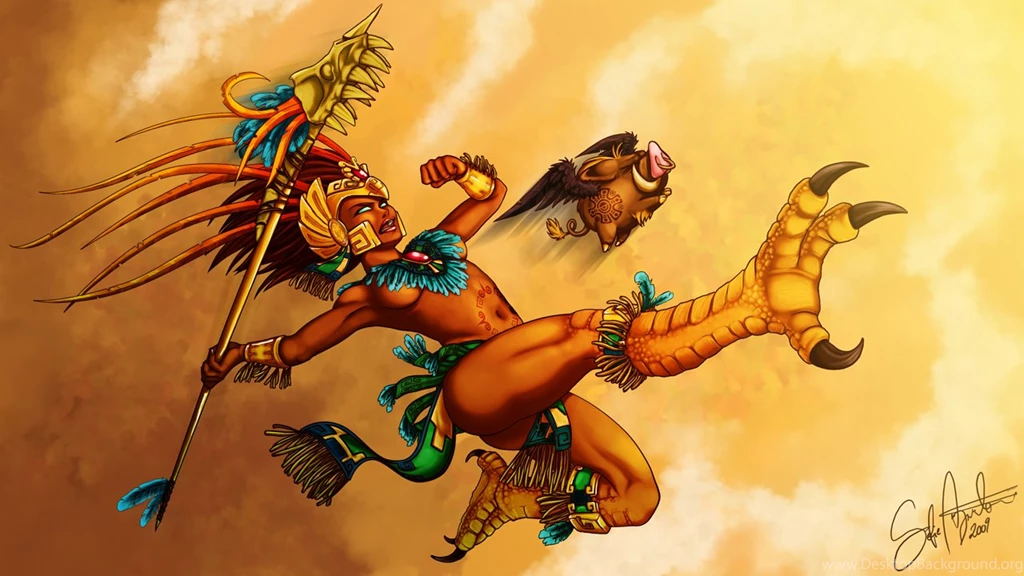 DeviantArt: More Like Peyotle The Aztec elf By ReBe11