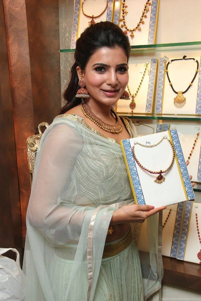 Samantha Latest Photos At Prince Jewellery Exhibition Stills ...