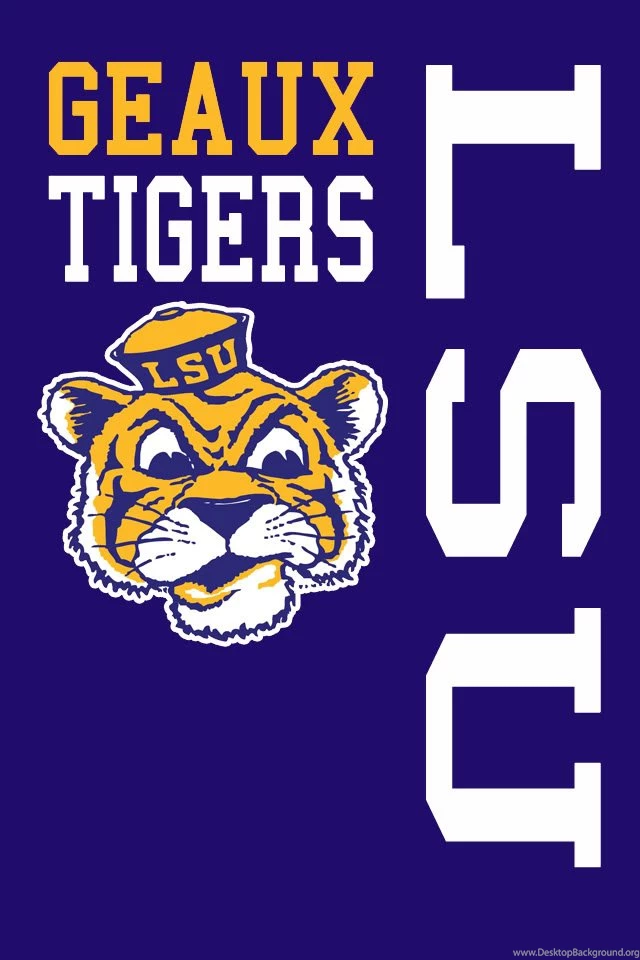 Geaux Tigers LSU iPhone 4 Wallpapers (640x960)
