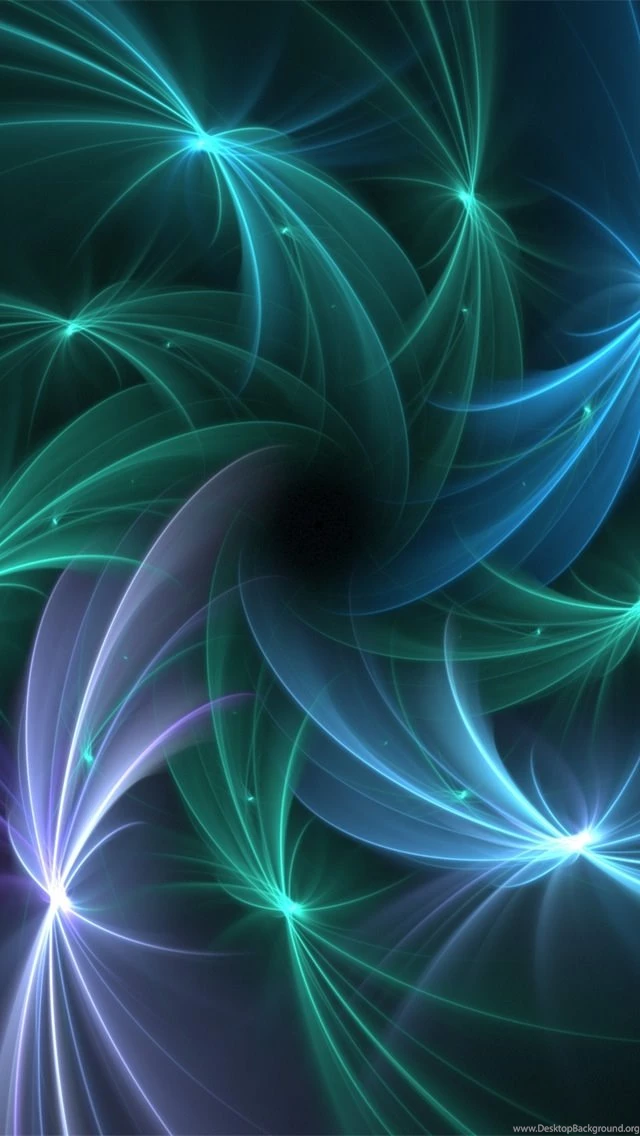 Trippy Spirals iPhone 5 Wallpapers (640x1136)