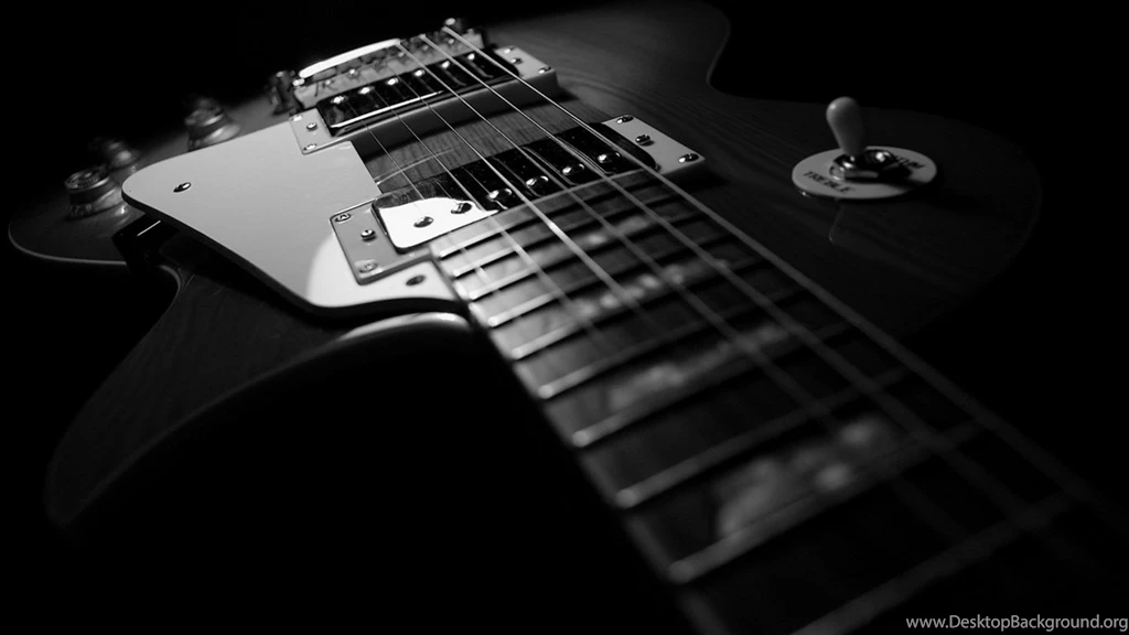 Guitar Black Wallpapers (36) Download Black Black And White ...