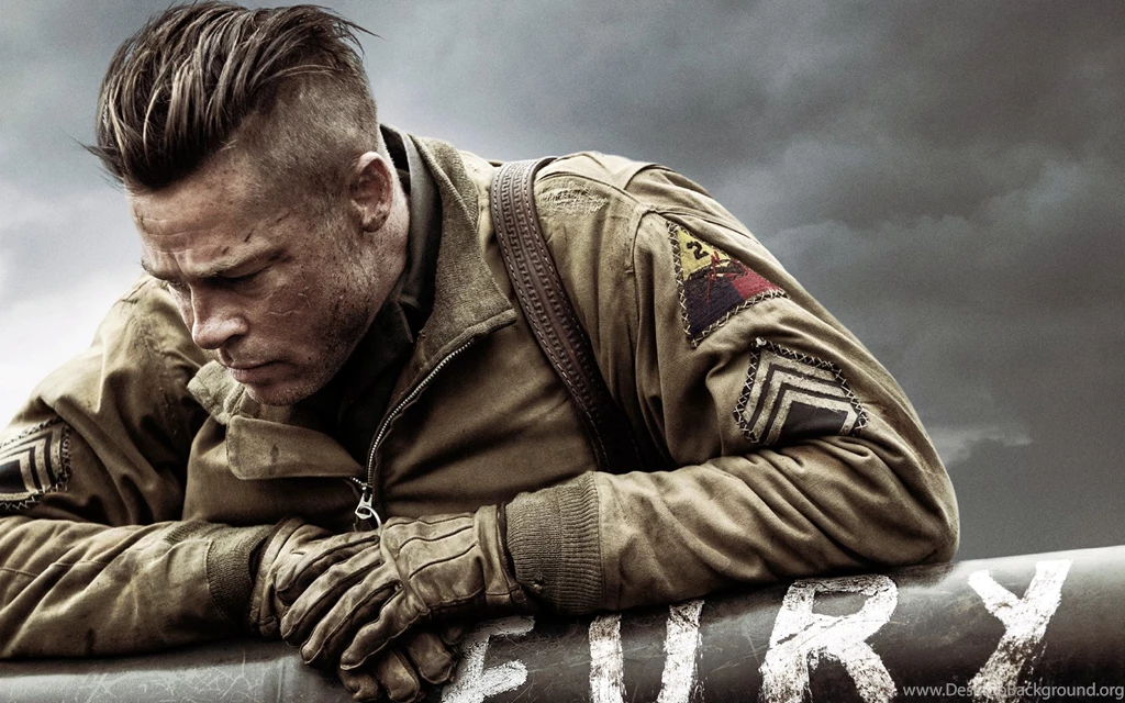 Brad Pitt In Fury Wallpapers