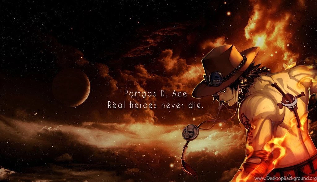 DeviantArt: More Like One Piece Wallpapers Portgas D. Ace (1366 X ...